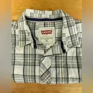 LEVIS Men Button Down Shirt - SIZE M - A4